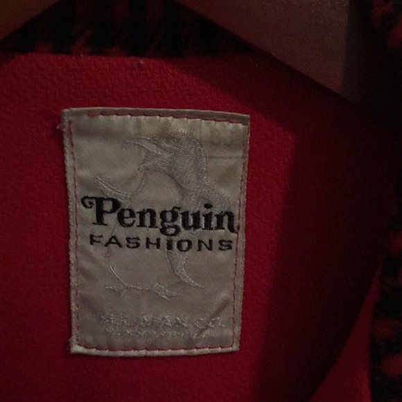 Vintage wool coat by Penguin. Sz 10. - Picture 2 of 3
